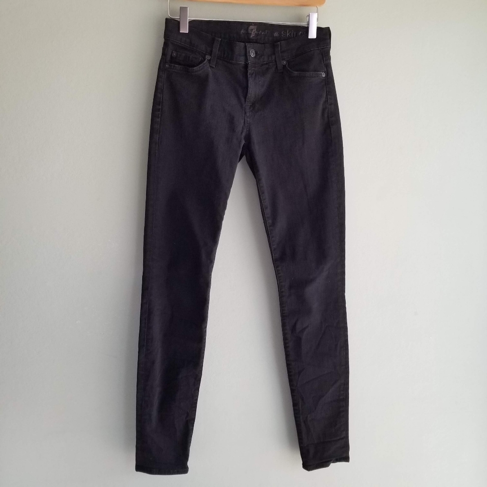 7 For all Mankind black skinny
